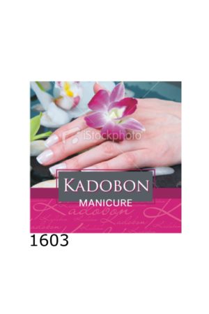 Kadobon Manicure Bloem Hand – 12 stuks
