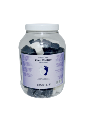 Ginkel’s Foot Care – Zeepvoetjes – Displaypot 60 x 27 gram