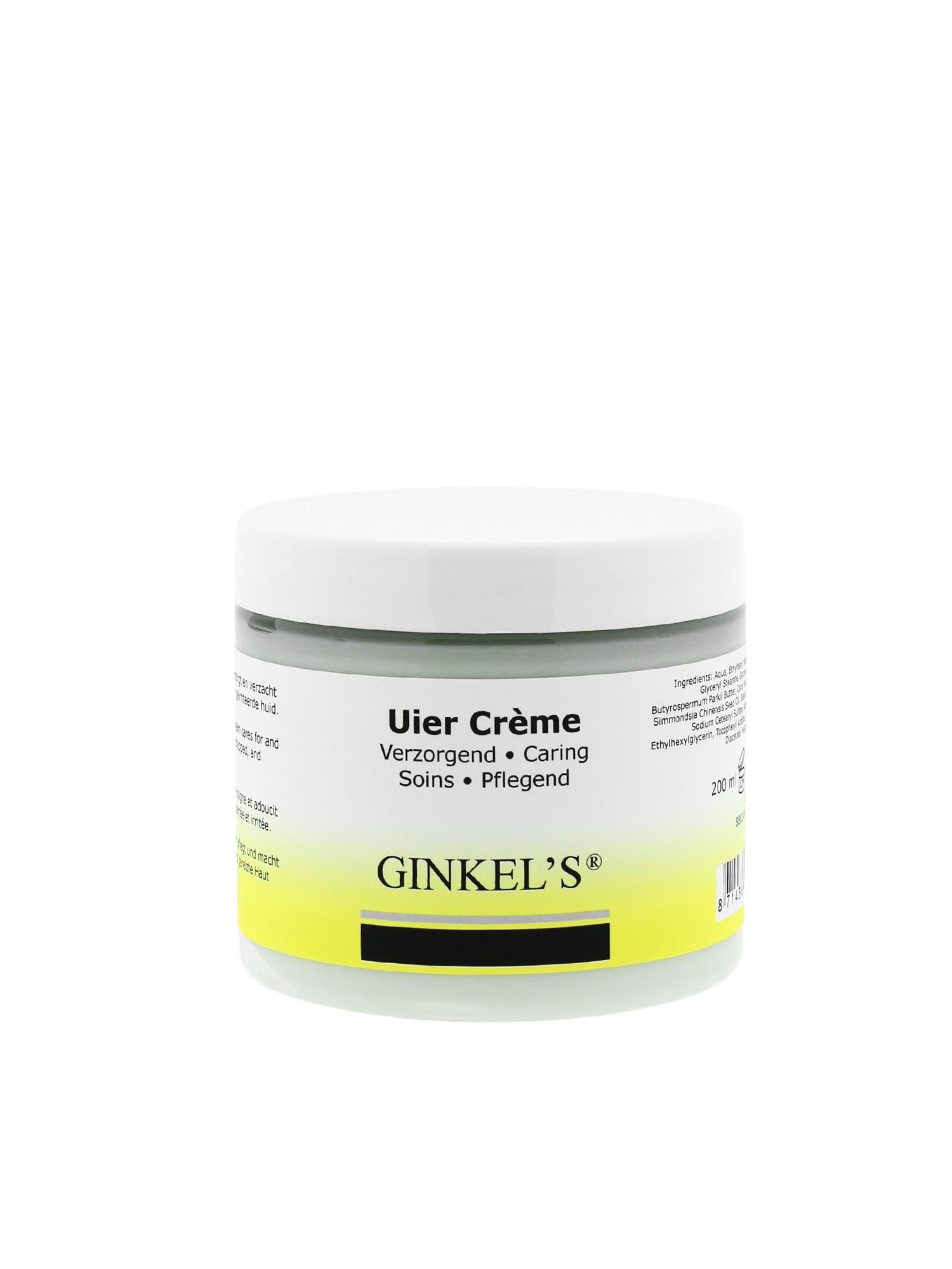 Ginkel’s Uier Crème – 200 ml Ginkel’s Uier Crème – 200 ml
