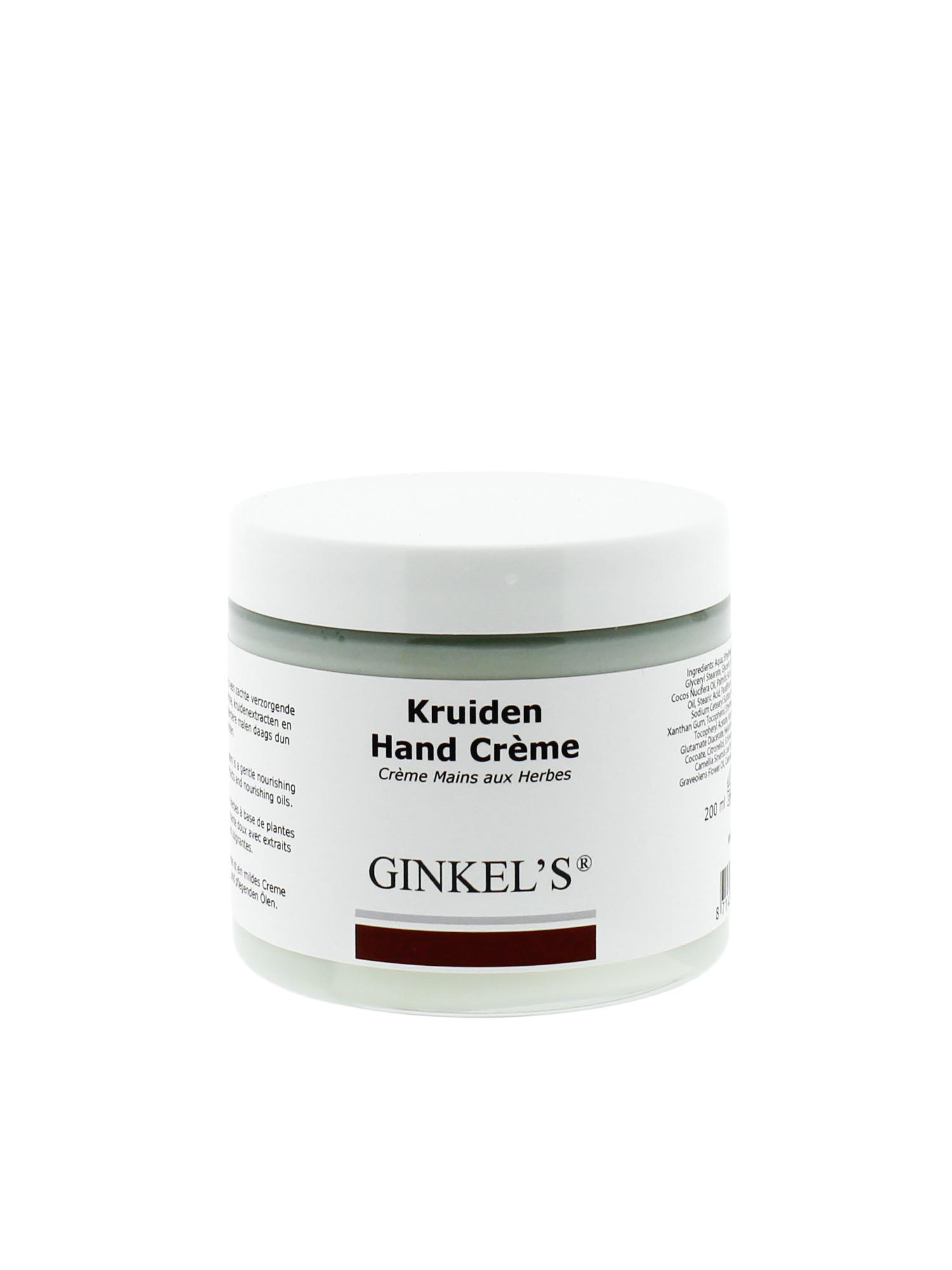 Ginkel’s Kruiden Hand Creme – 200 ml Ginkel’s Kruiden Hand Creme – 200 ml