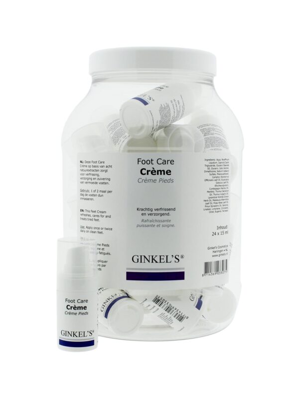 Ginkel’s Foot Care – Crème – 15ml [Displaypot à 24 stuks]