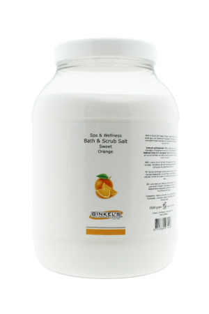 Bath & Scrub Salt – Sweet Orange – 3500 gram
