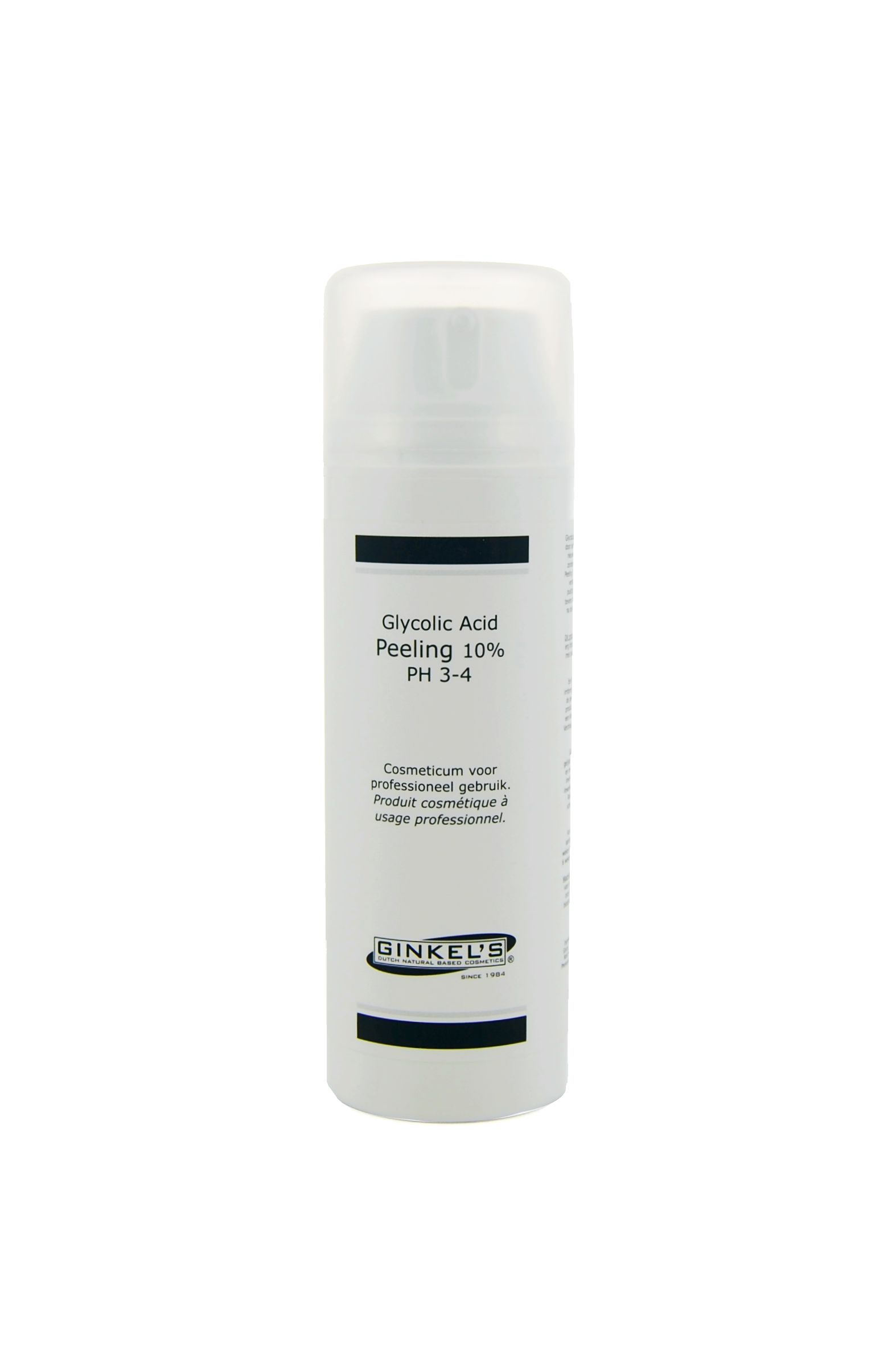 Glycolic Acid Peeling 10% [PH 3-4] - 150 ml [Salonverpakking] - Ginkel ...