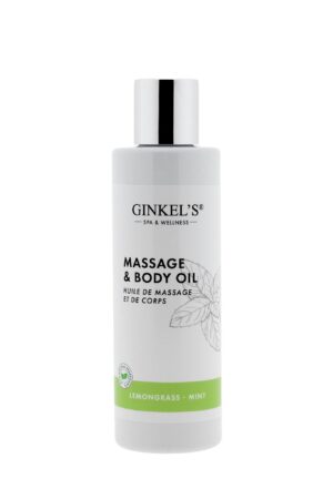 Massage & Body Oil – Lemongrass & Mint – 200 ml