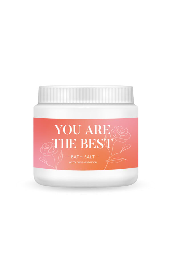 Bath & Scrub Salt – Rose Essence – 300 gram