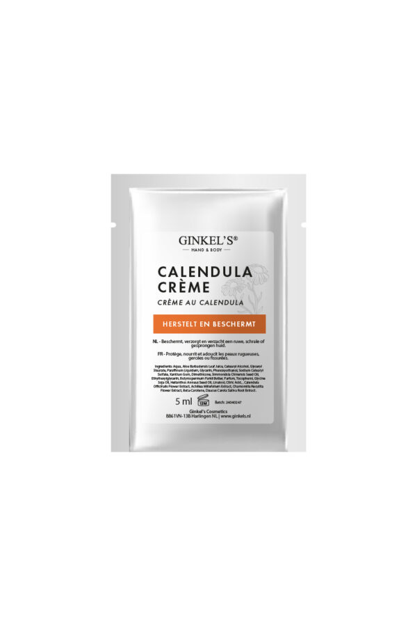 Ginkel’s Calendula Crème – 6 x 5 ml Sachets
